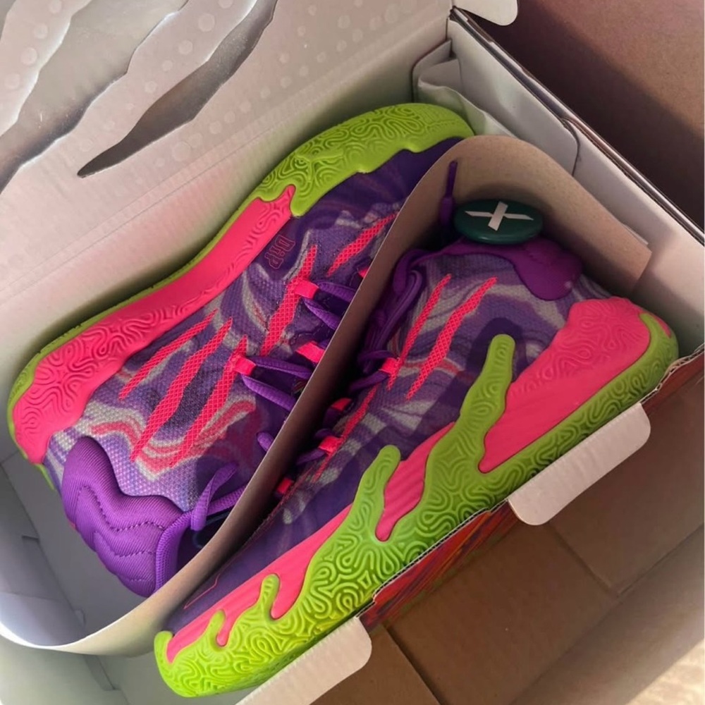 NEW Puma Lamelo Ball Mb.03 Toxic Basketball Shoes - Youth 4.5 - NEW from StockX